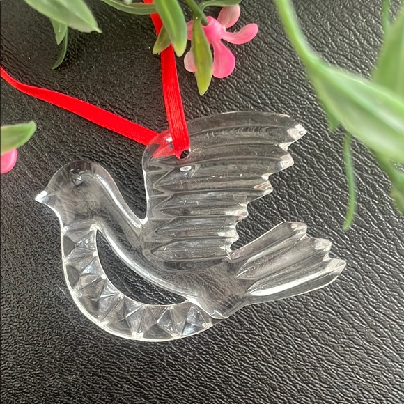 Elegant Crystal Dove Ornament - Perfect for Holiday Decor! - Picture 6 of 9